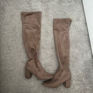 Brown Over the Knee Boots Size 10